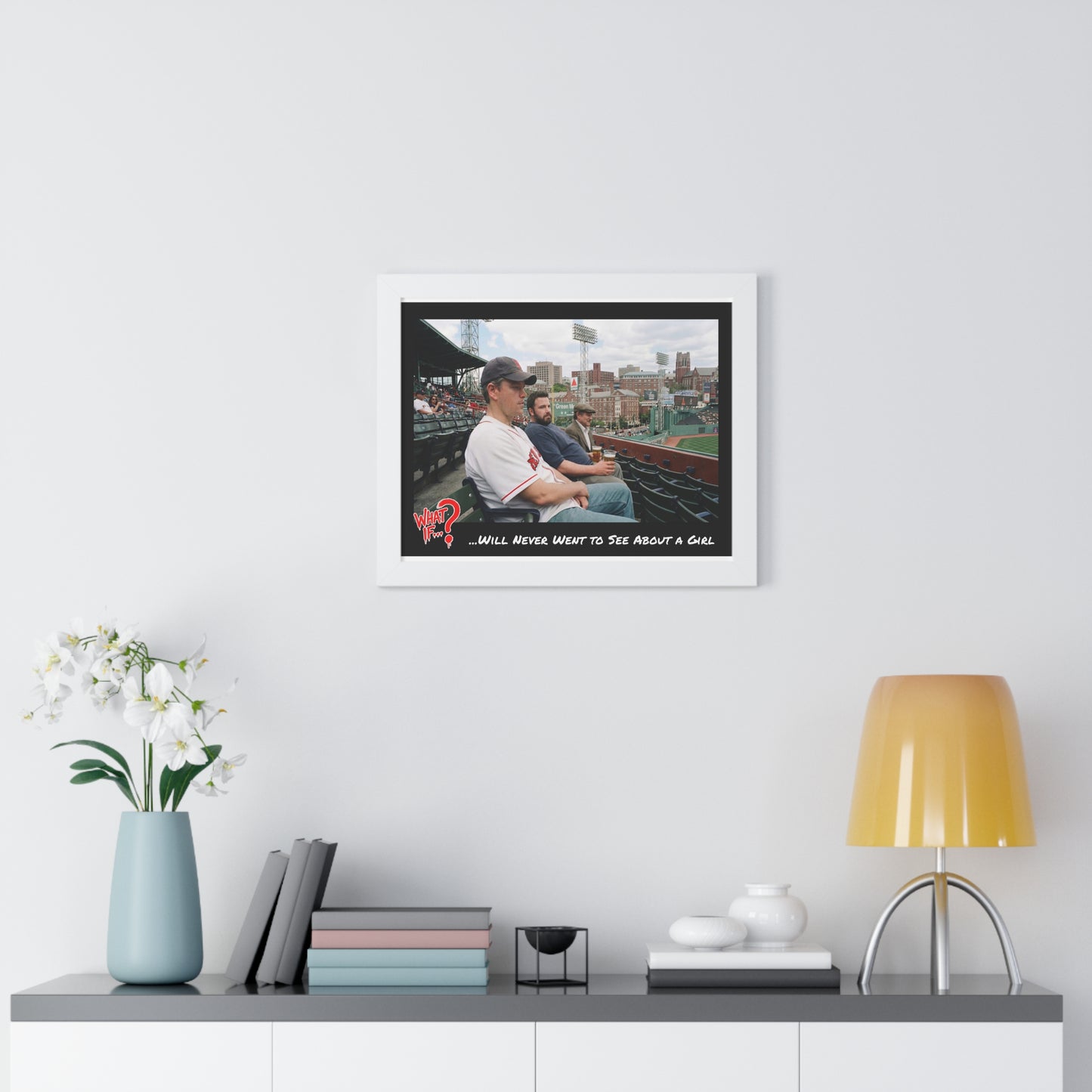 Will Alternate Ending Framed Poster (White) | What If Drama | Wall Art