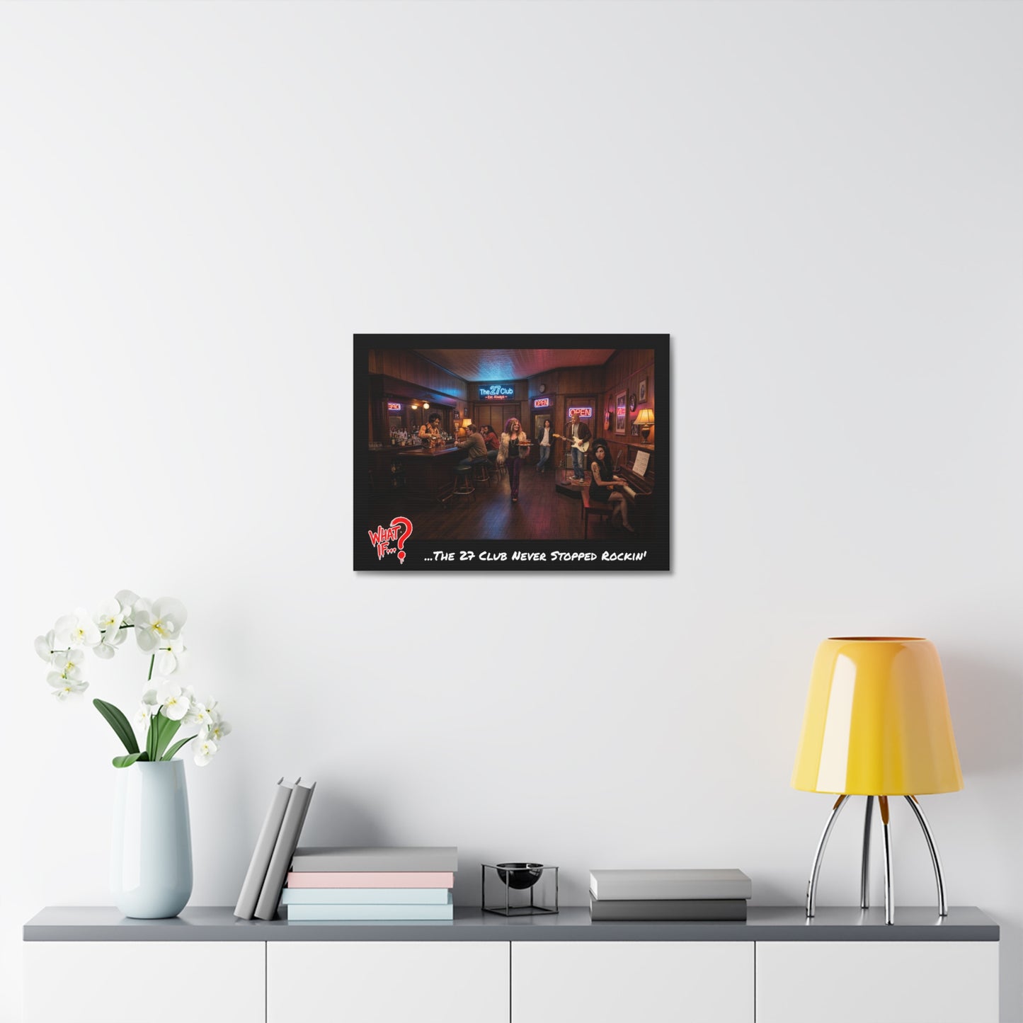 The 27 Club Alternate Ending Stretched Canvas | What If Music | Wall Art