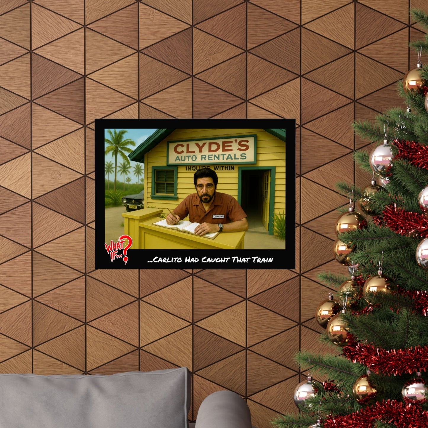 Carlito Alternate Ending Matte Poster | What If Crime Drama | Wall Art