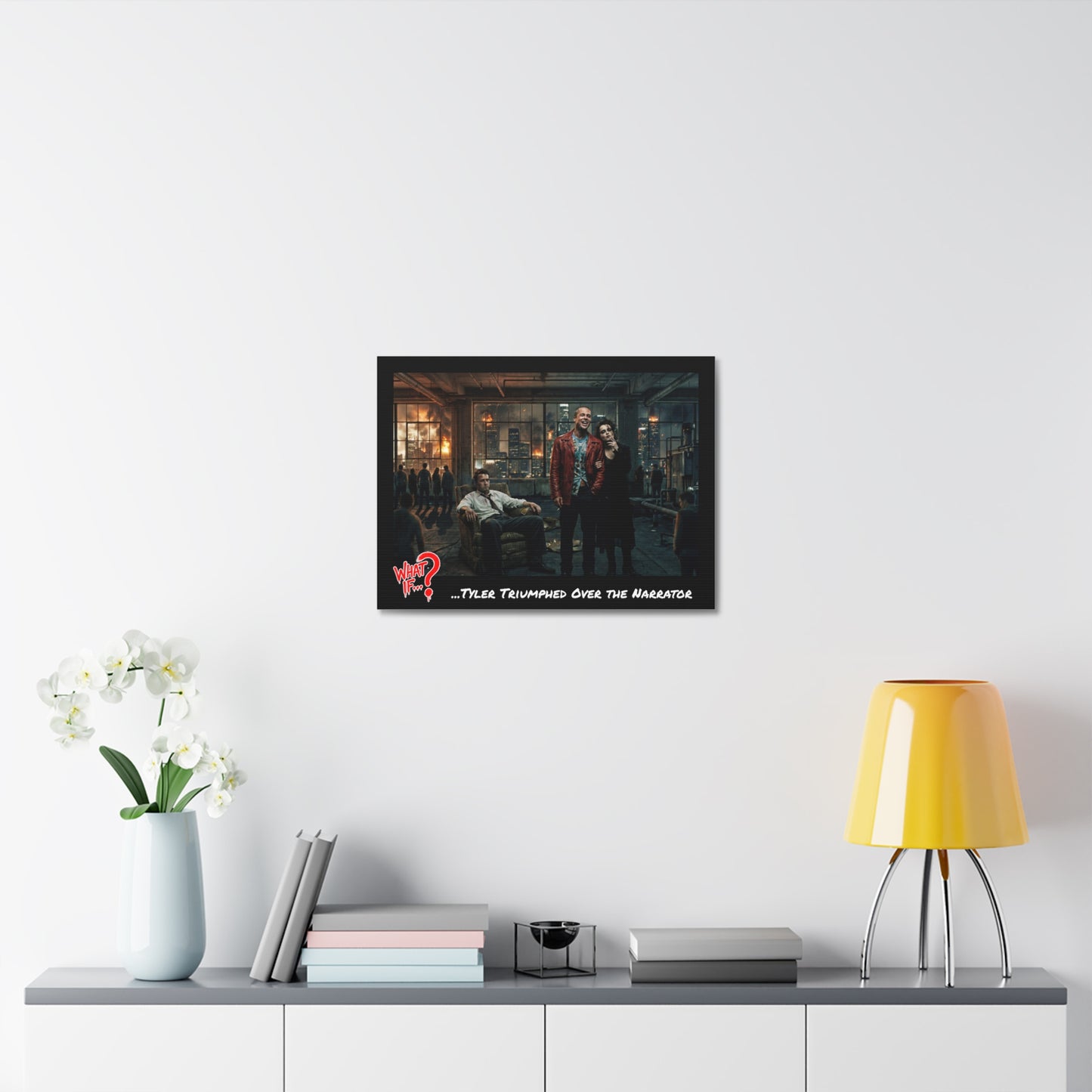 Tyler Alternate Ending Stretched Canvas | What If Drama | Wall Art