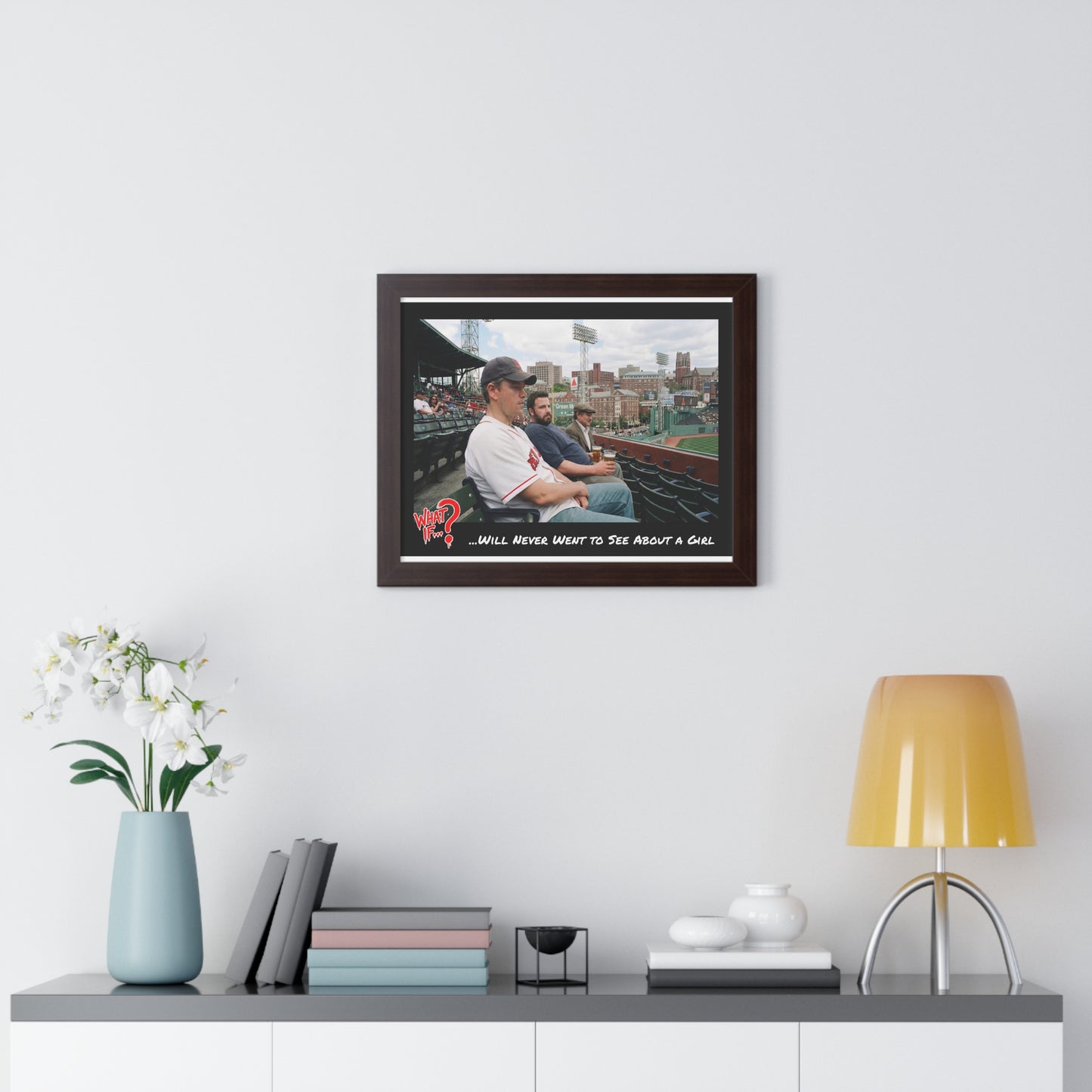 Will Alternate Ending Framed Poster (Walnut) | What If Drama | Wall Art
