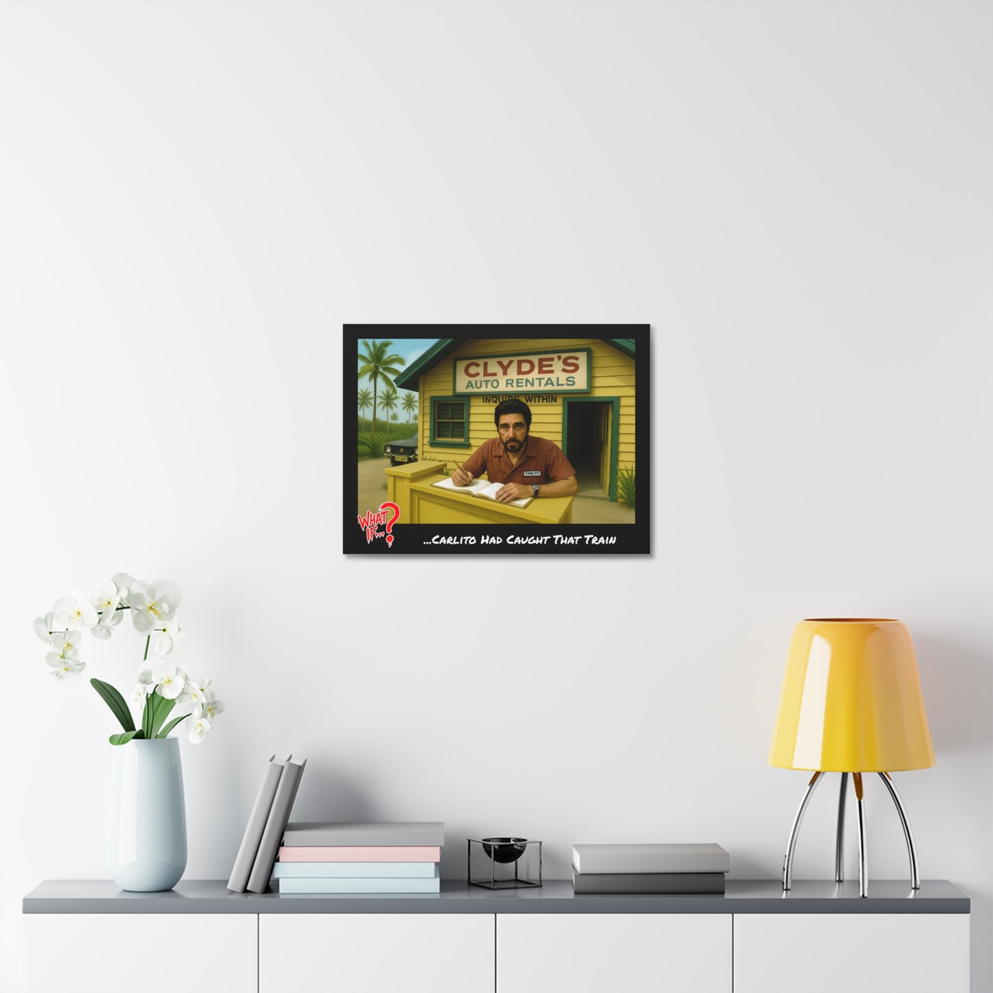 Carlito Alternate Ending Stretched Canvas | What If Crime Drama | Wall Art