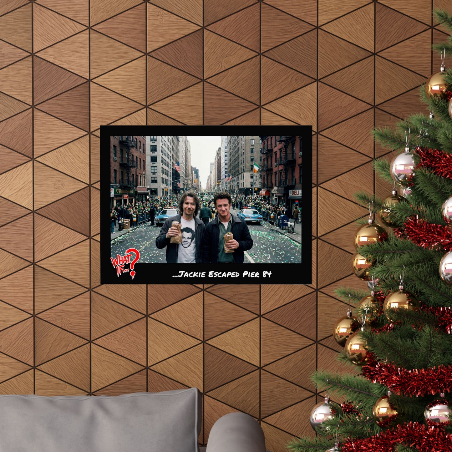 Jackie Alternate Ending Matte Poster | What If Crime Drama | Wall Art