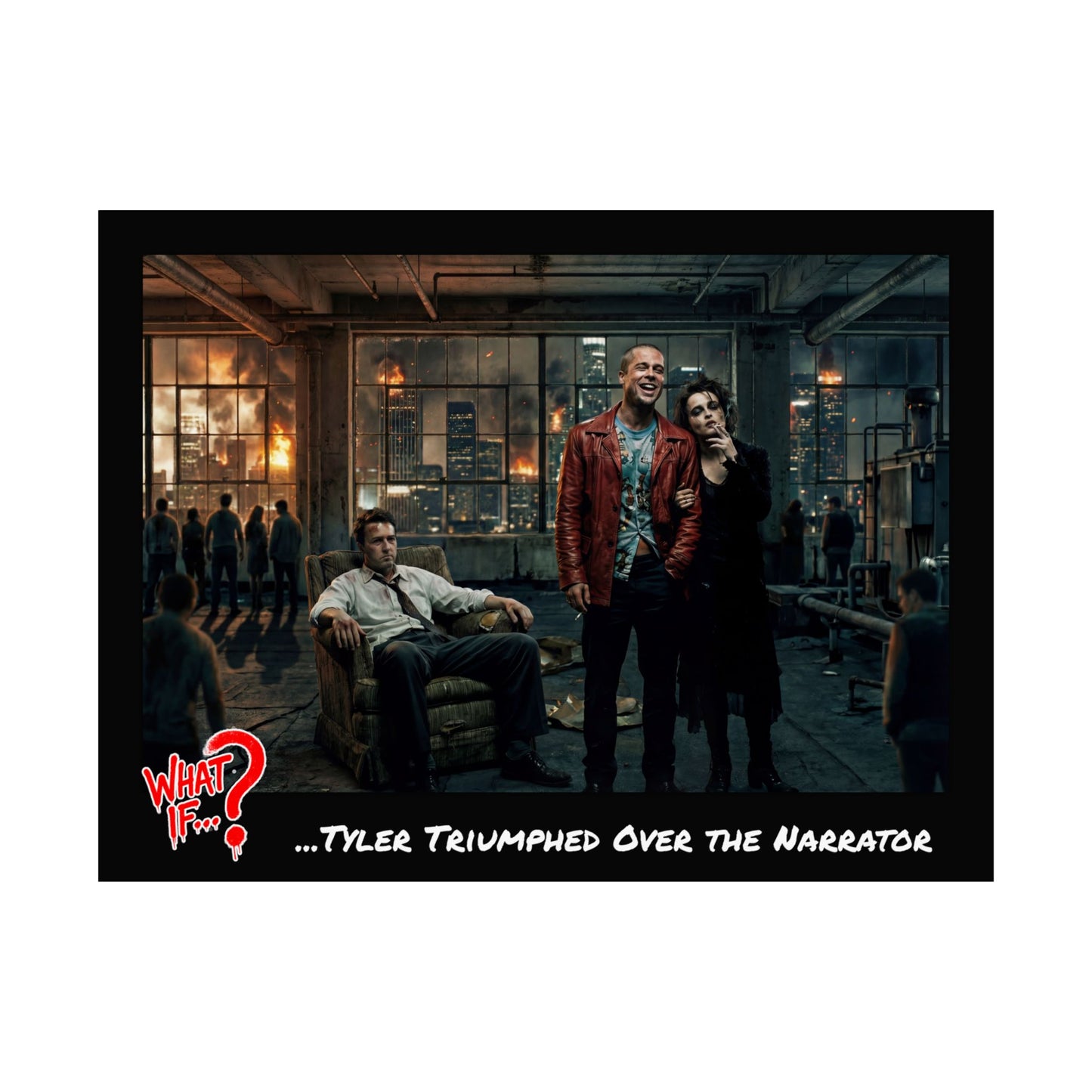 Tyler Alternate Ending Matte Poster | What If Drama | Wall Art