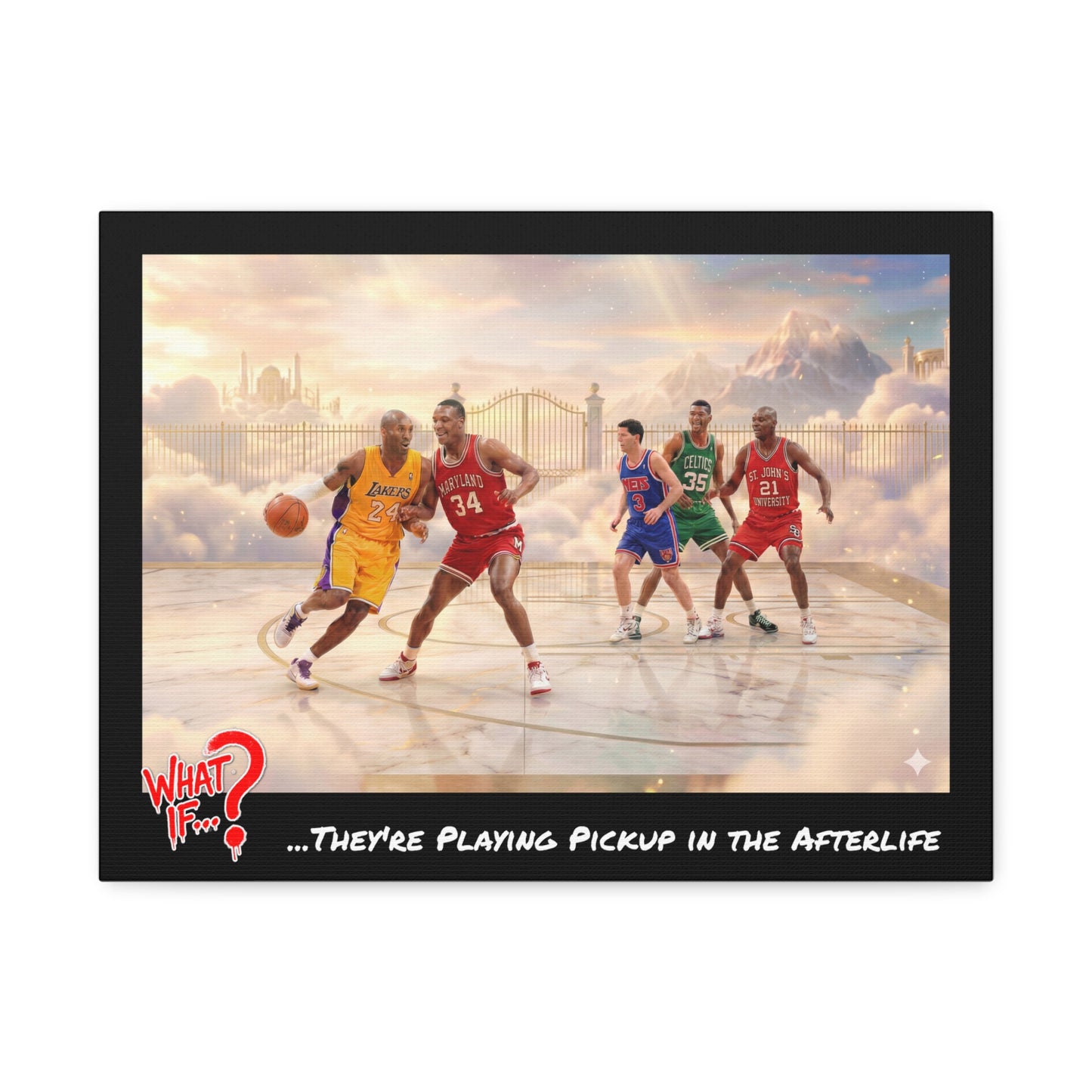 Legends Alternate Ending Stretched Canvas | What If Sports | Wall Art