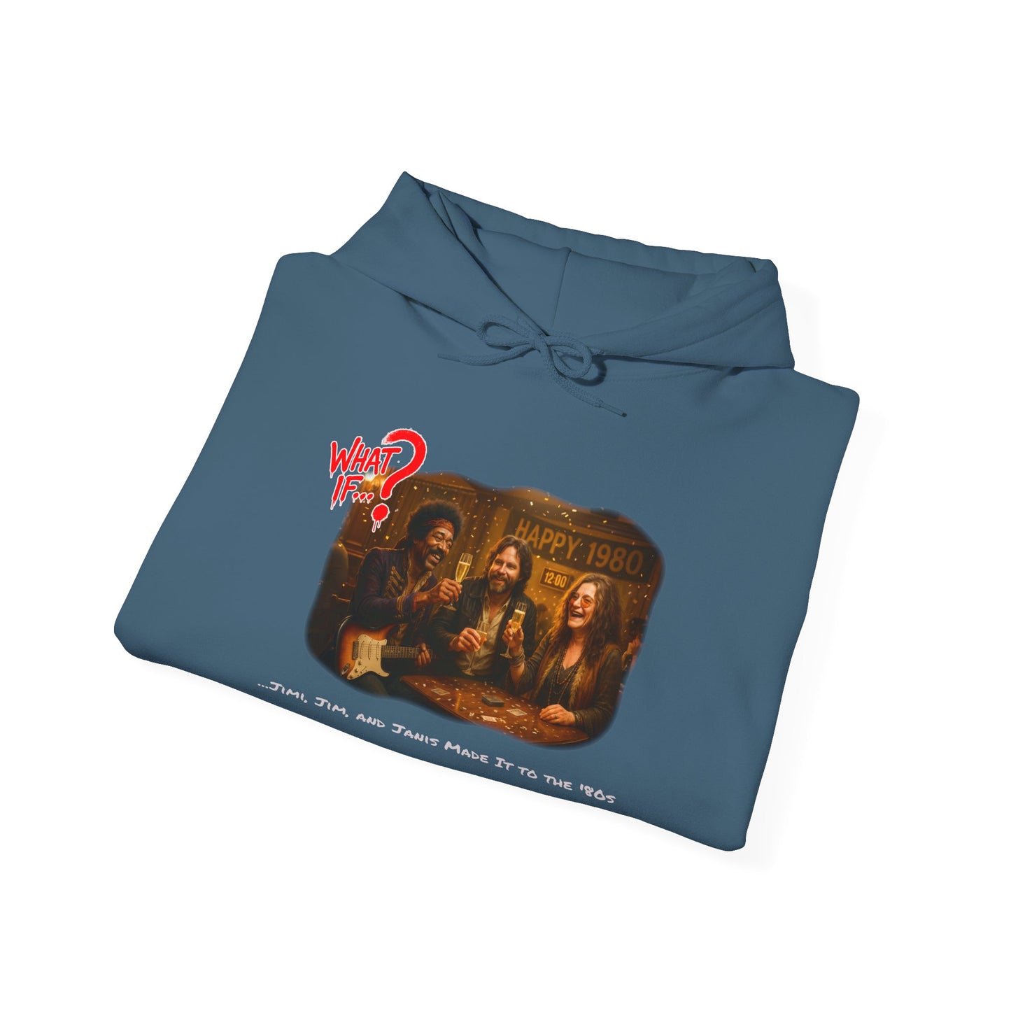 Jimi Jim Janis Alternate Ending Hoodie | What If | Dark Tones
