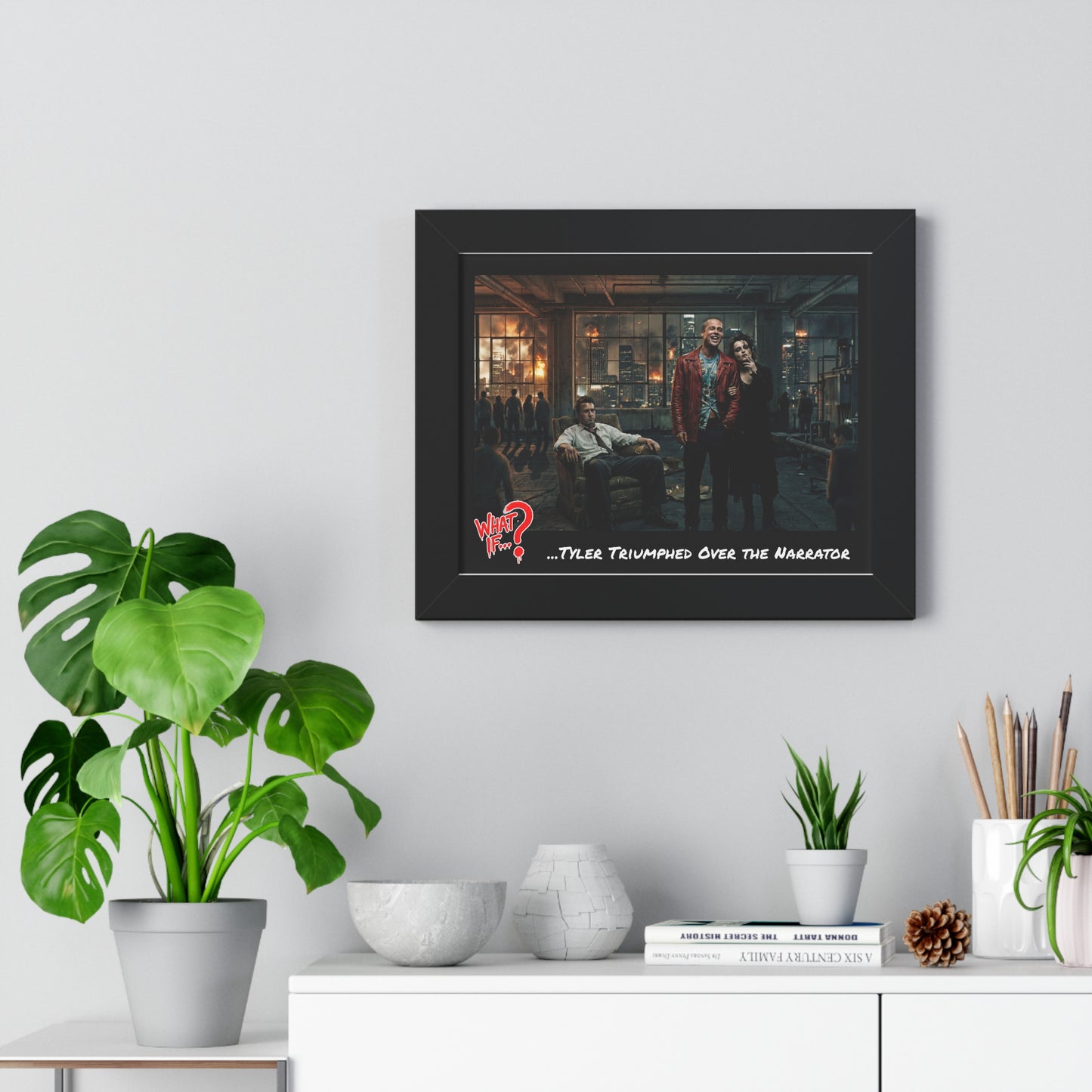 Tyler Alternate Ending Framed Poster (Black) | What If Drama | Wall Art