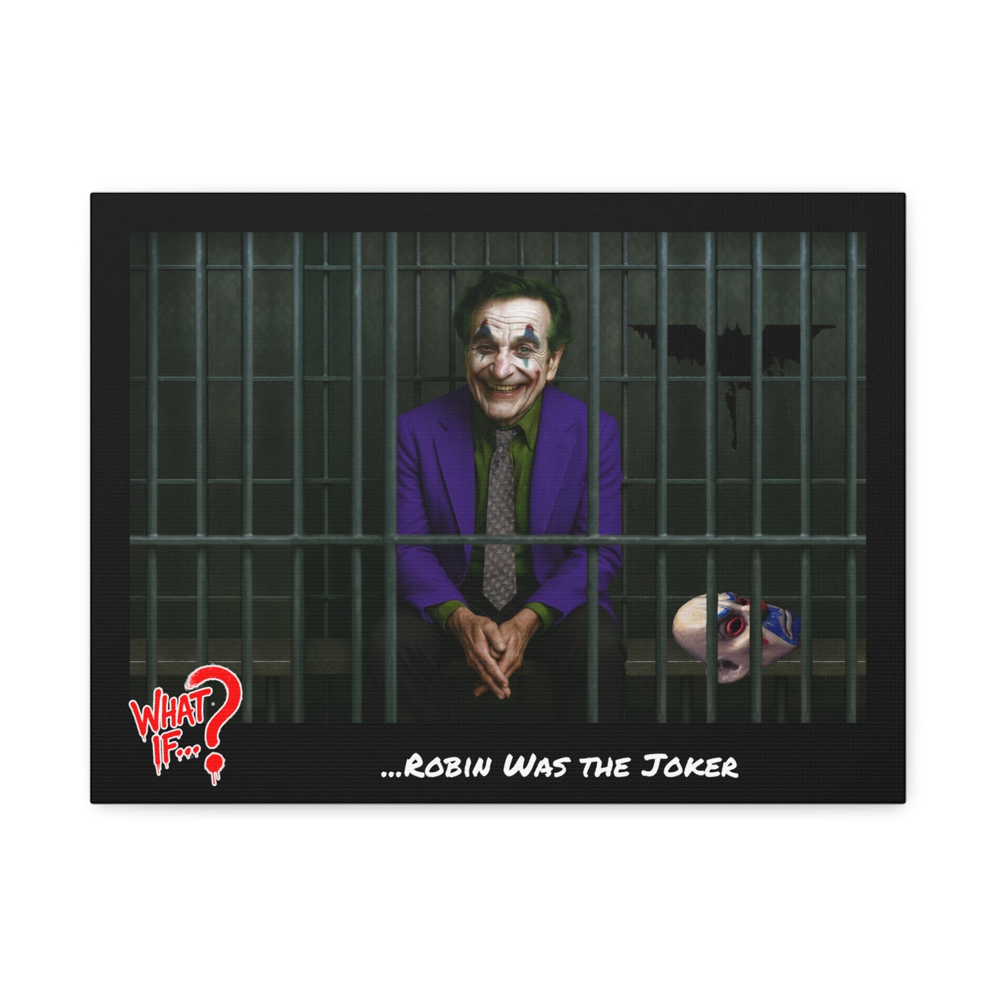 The Clown Alternate Ending Stretched Canvas | What If Drama | Wall Art