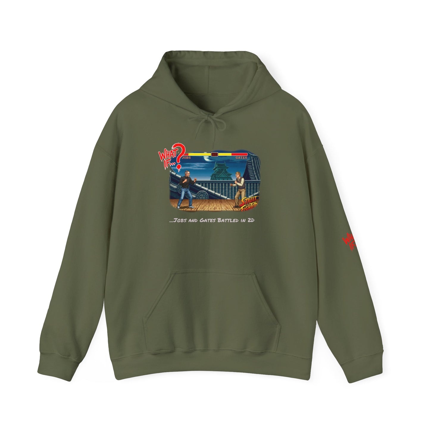Steve vs Bill Alternate Ending Hoodie | What If | Dark Tones