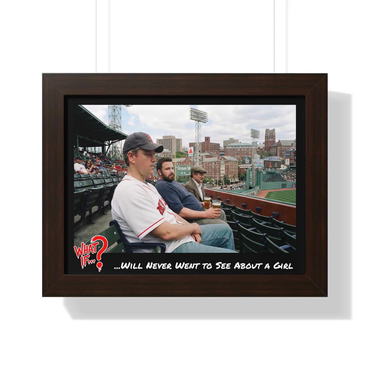 Will Alternate Ending Framed Poster (Walnut) | What If Drama | Wall Art