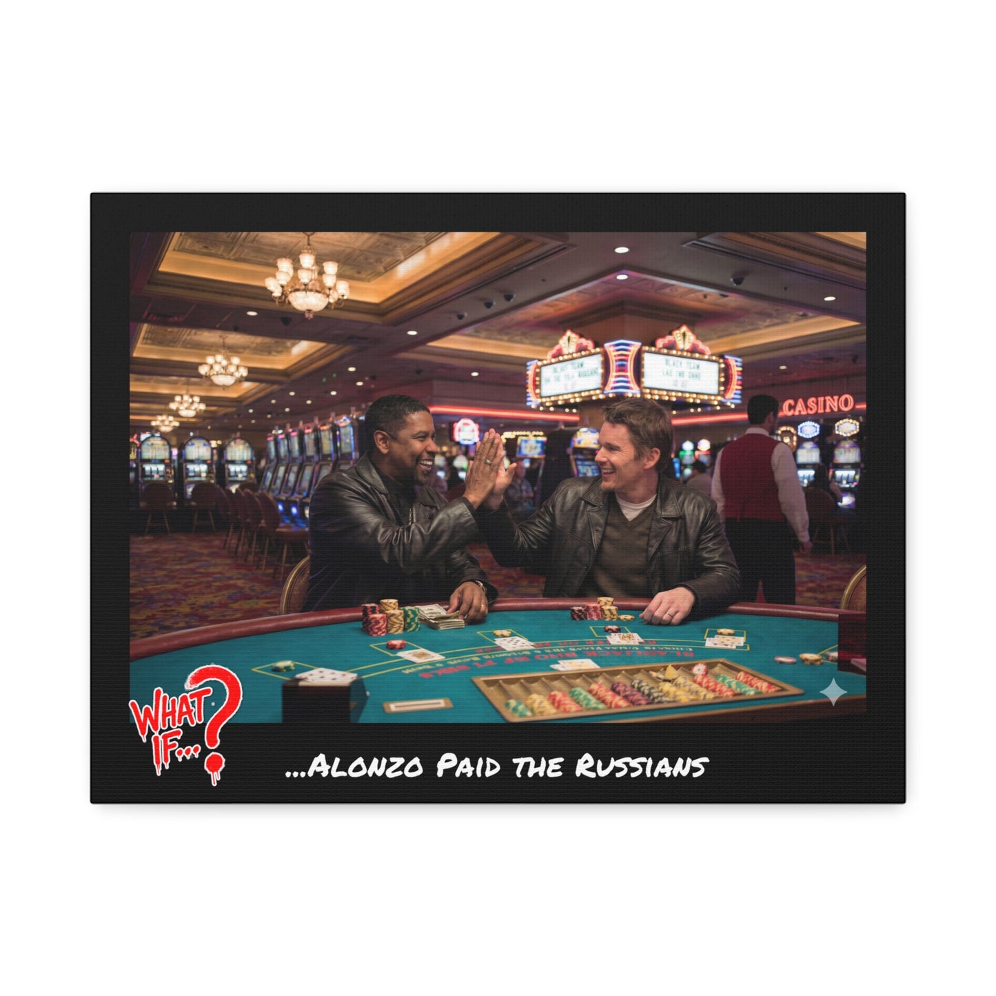 Alonzo Alternate Ending Stretched Canvas | What If Drama | Wall Art