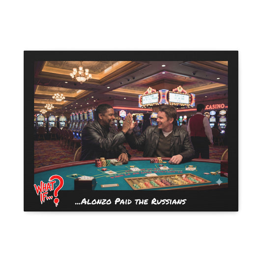 Alonzo Alternate Ending Stretched Canvas | What If Drama | Wall Art