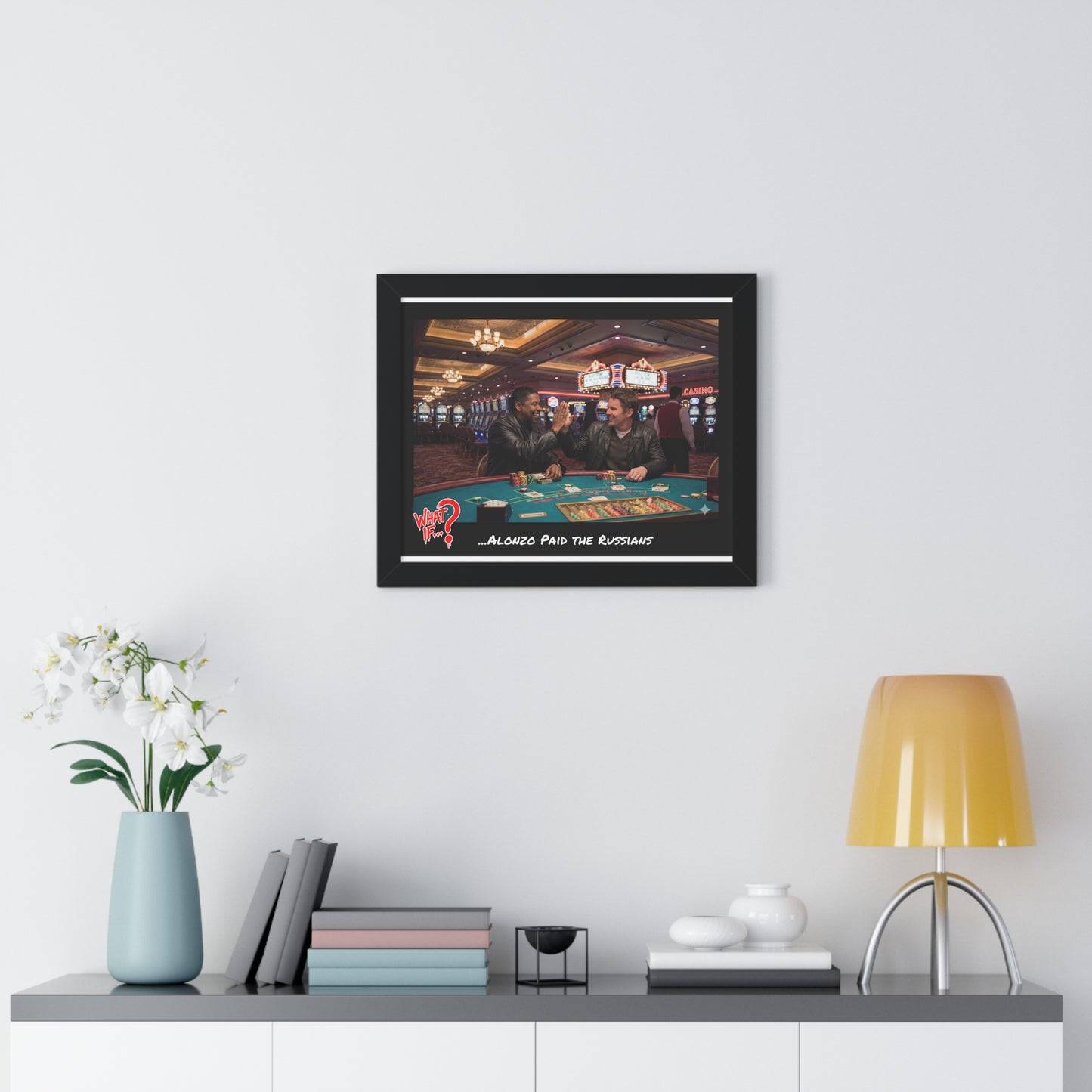 Alonzo Alternate Ending Framed Poster (Black) | What If Drama | Wall Art