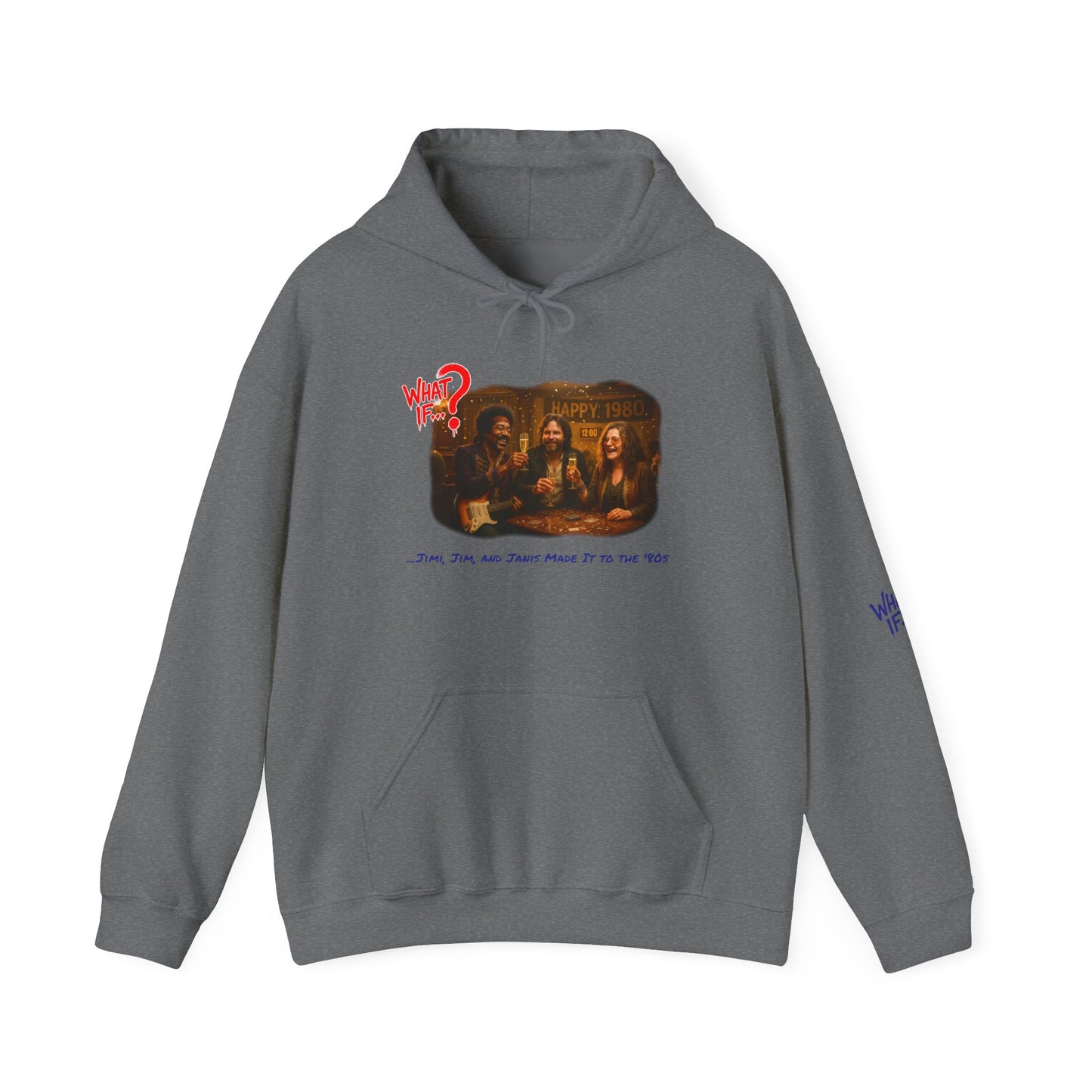 Jimi Jim Janis Alternate Ending Hoodie | What If | Dark Tones