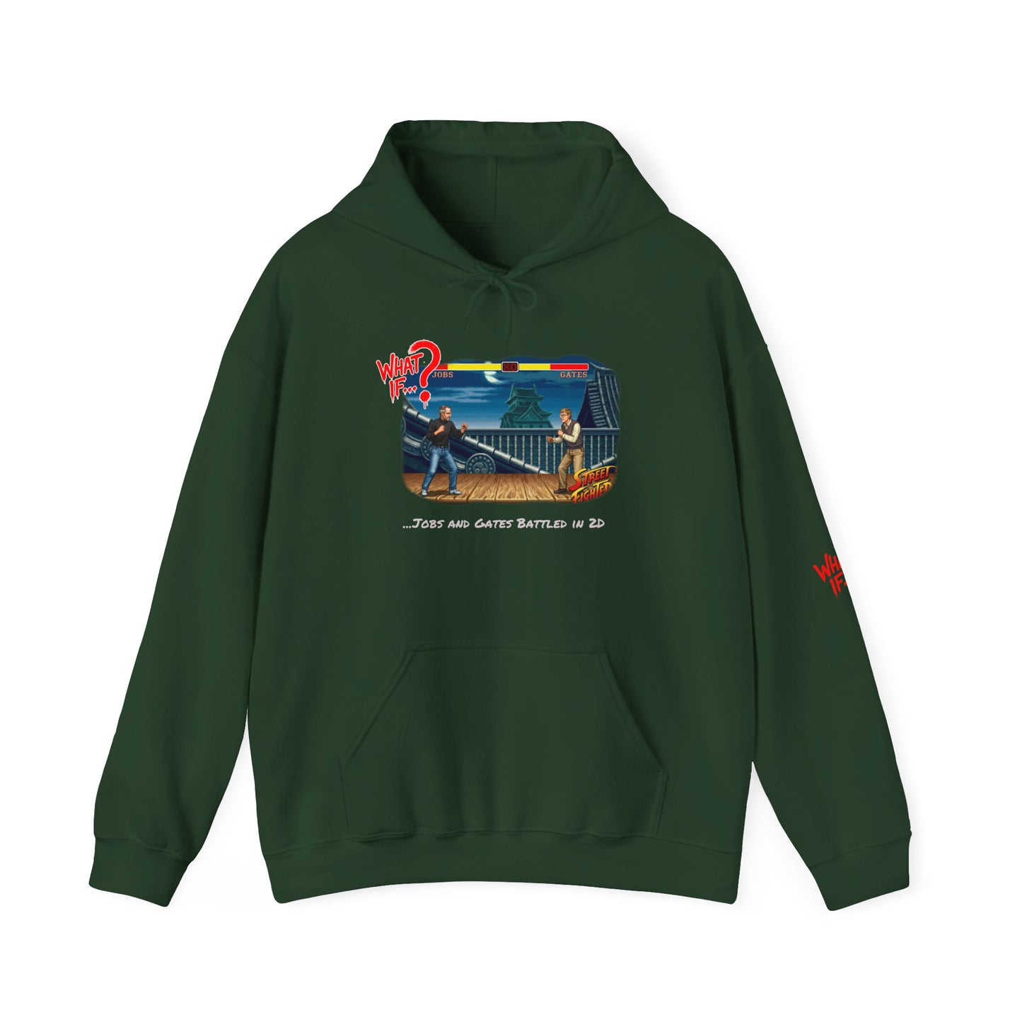 Steve vs Bill Alternate Ending Hoodie | What If | Dark Tones