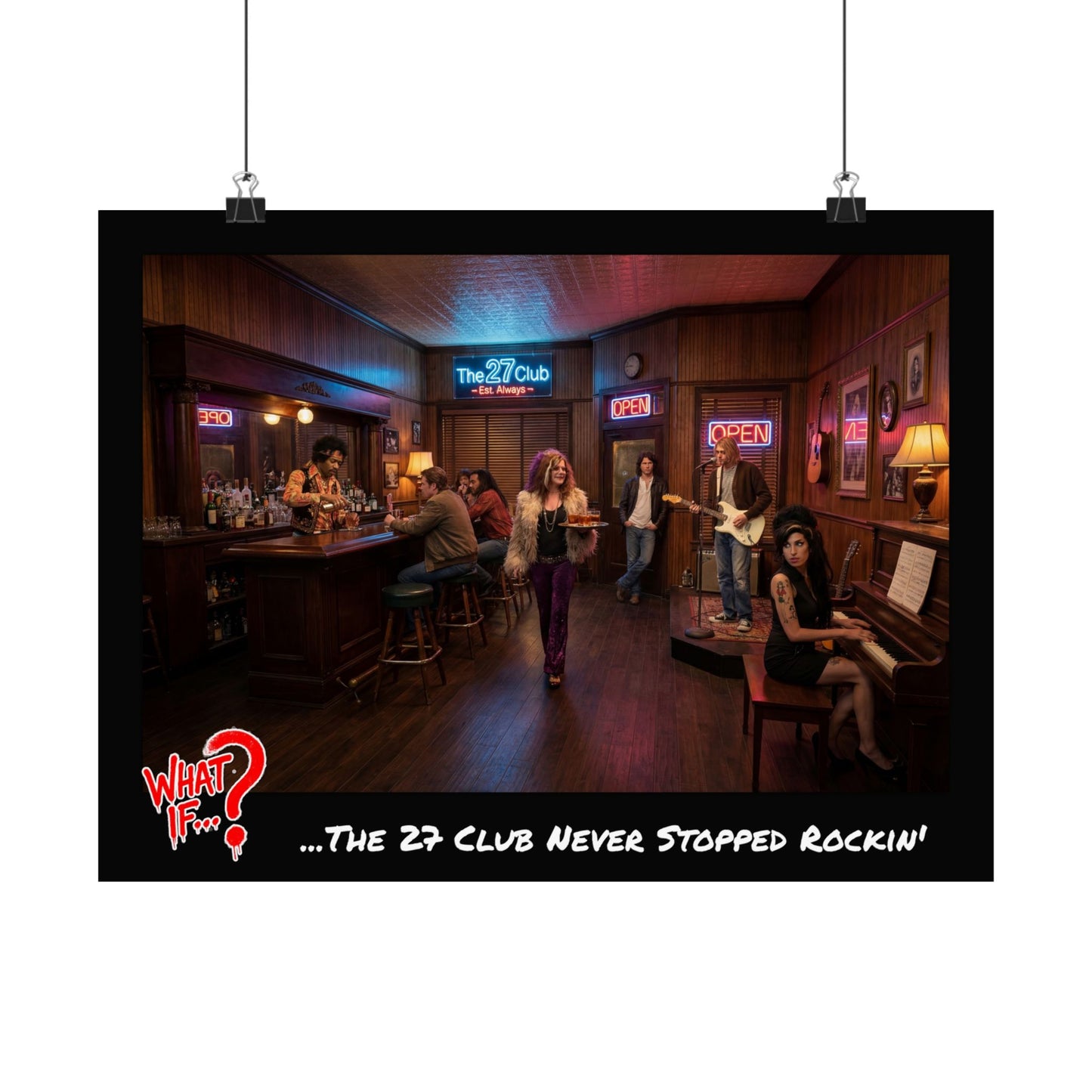 The 27 Club Alternate Ending Matte Poster | What If Music | Wall Art