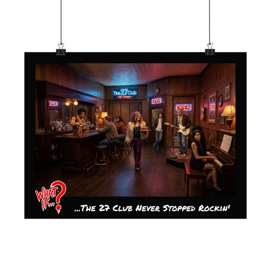 The 27 Club Alternate Ending Matte Poster | What If Music | Wall Art