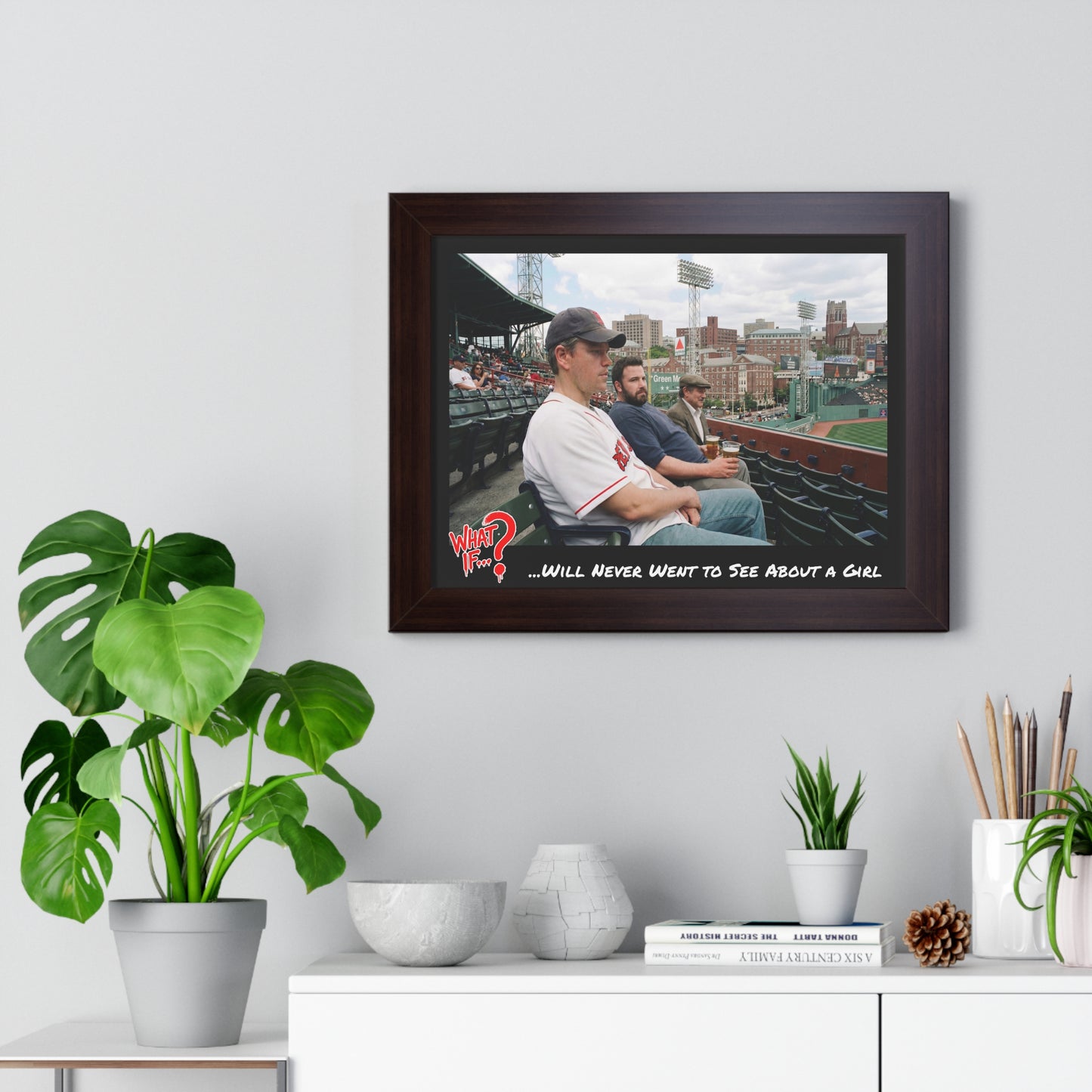 Will Alternate Ending Framed Poster (Walnut) | What If Drama | Wall Art