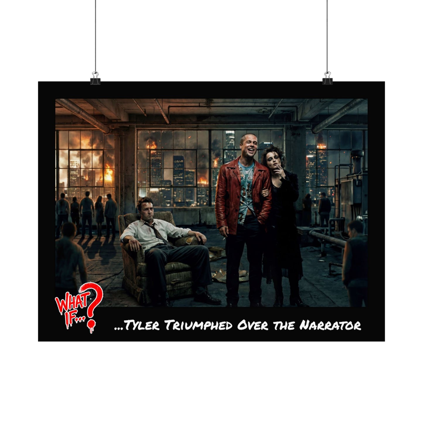 Tyler Alternate Ending Matte Poster | What If Drama | Wall Art