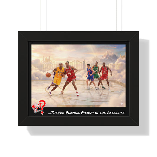 Legends Alternate Reality Framed Poster (Black) | What If Sports | Wall Art