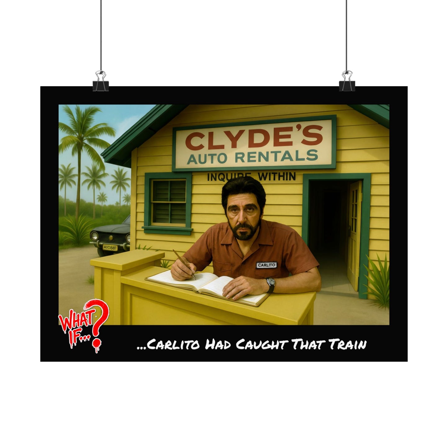 Carlito Alternate Ending Matte Poster | What If Crime Drama | Wall Art