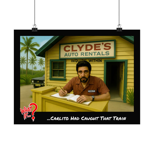 Carlito Alternate Ending Matte Poster | What If Crime Drama | Wall Art