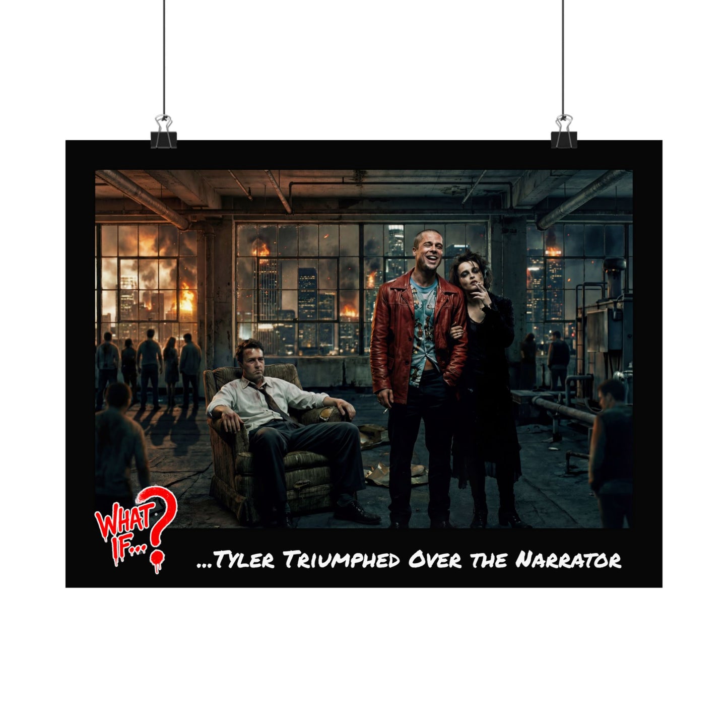 Tyler Alternate Ending Matte Poster | What If Drama | Wall Art