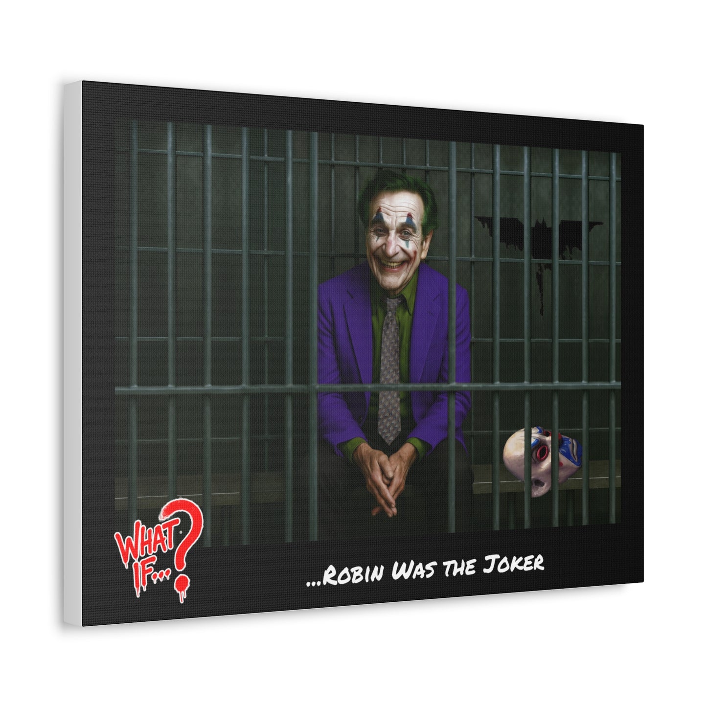 The Clown Alternate Ending Stretched Canvas | What If Drama | Wall Art