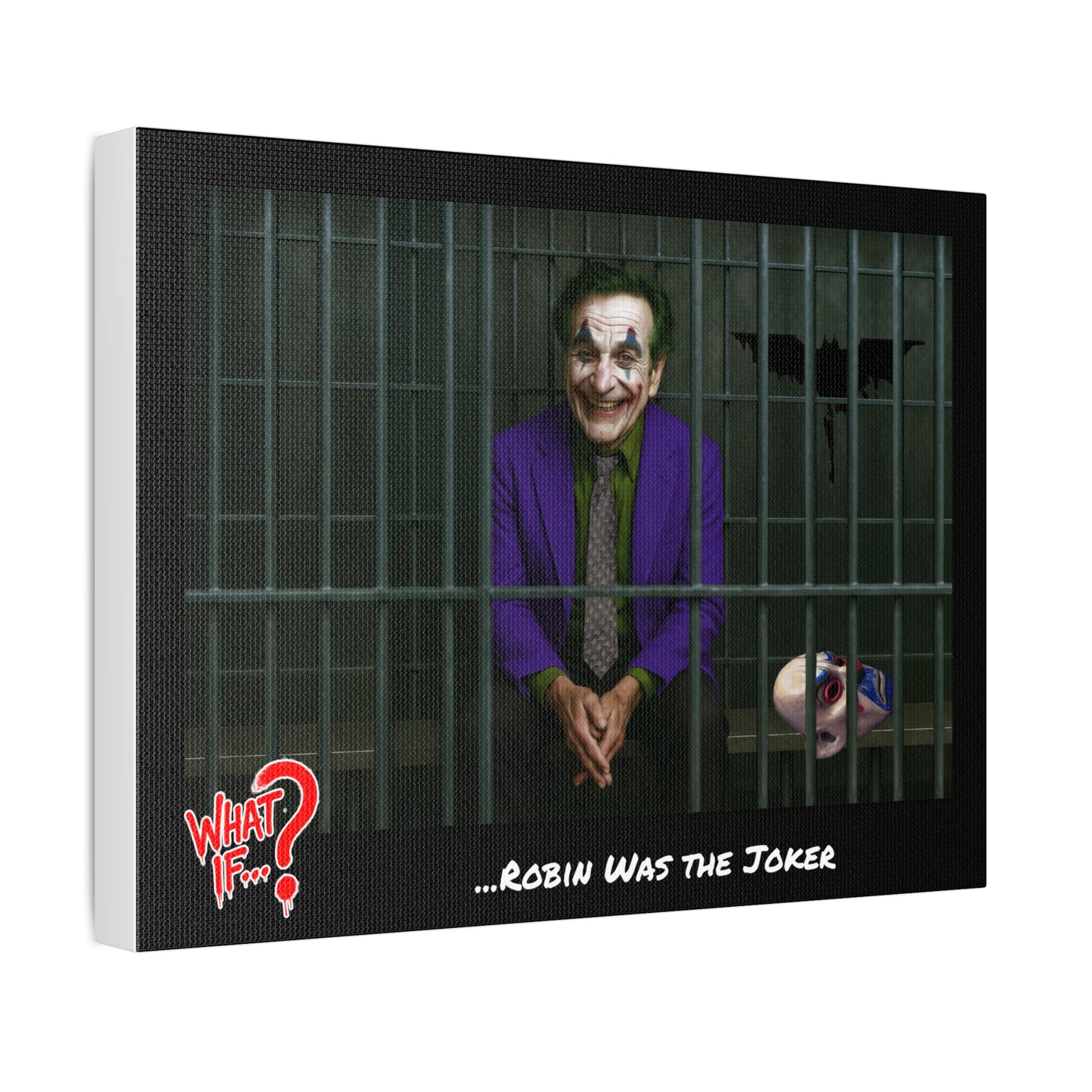 The Clown Alternate Ending Stretched Canvas | What If Drama | Wall Art