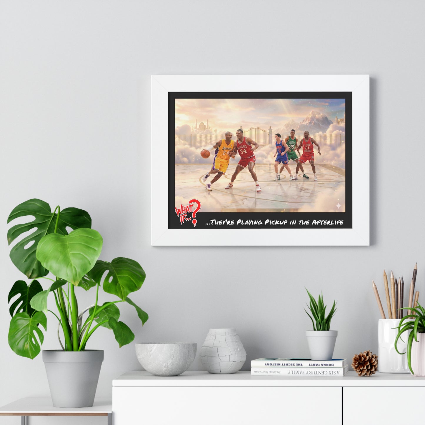 Legends Alternate Ending Framed Poster (White) | What If Sports | Wall Art