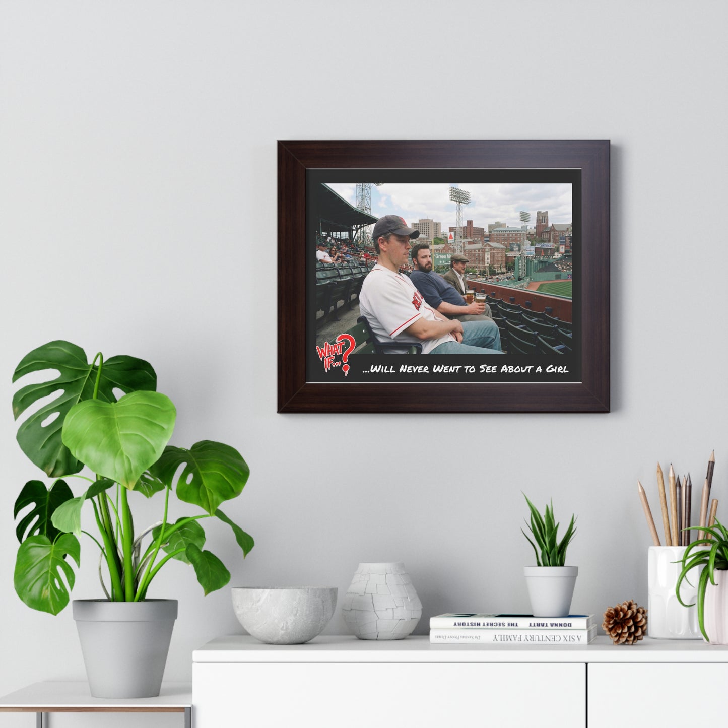 Will Alternate Ending Framed Poster (Walnut) | What If Drama | Wall Art