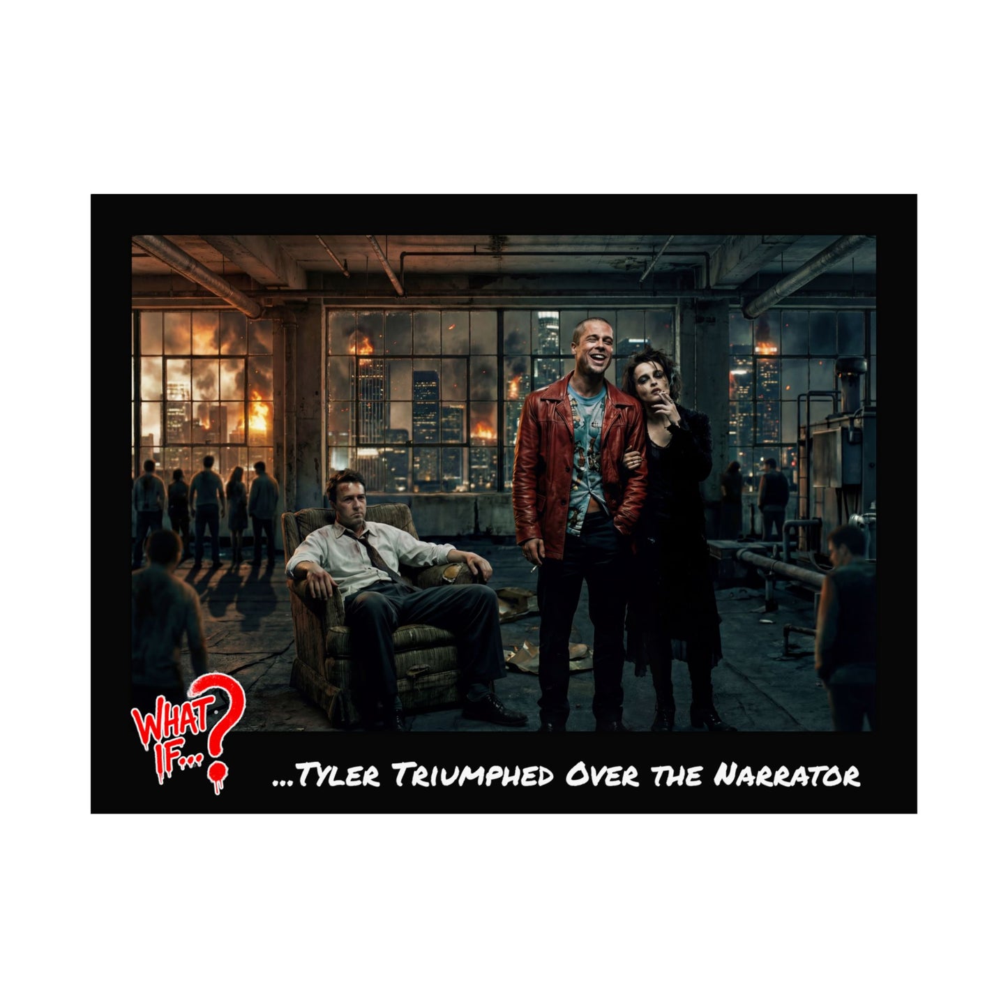 Tyler Alternate Ending Matte Poster | What If Drama | Wall Art