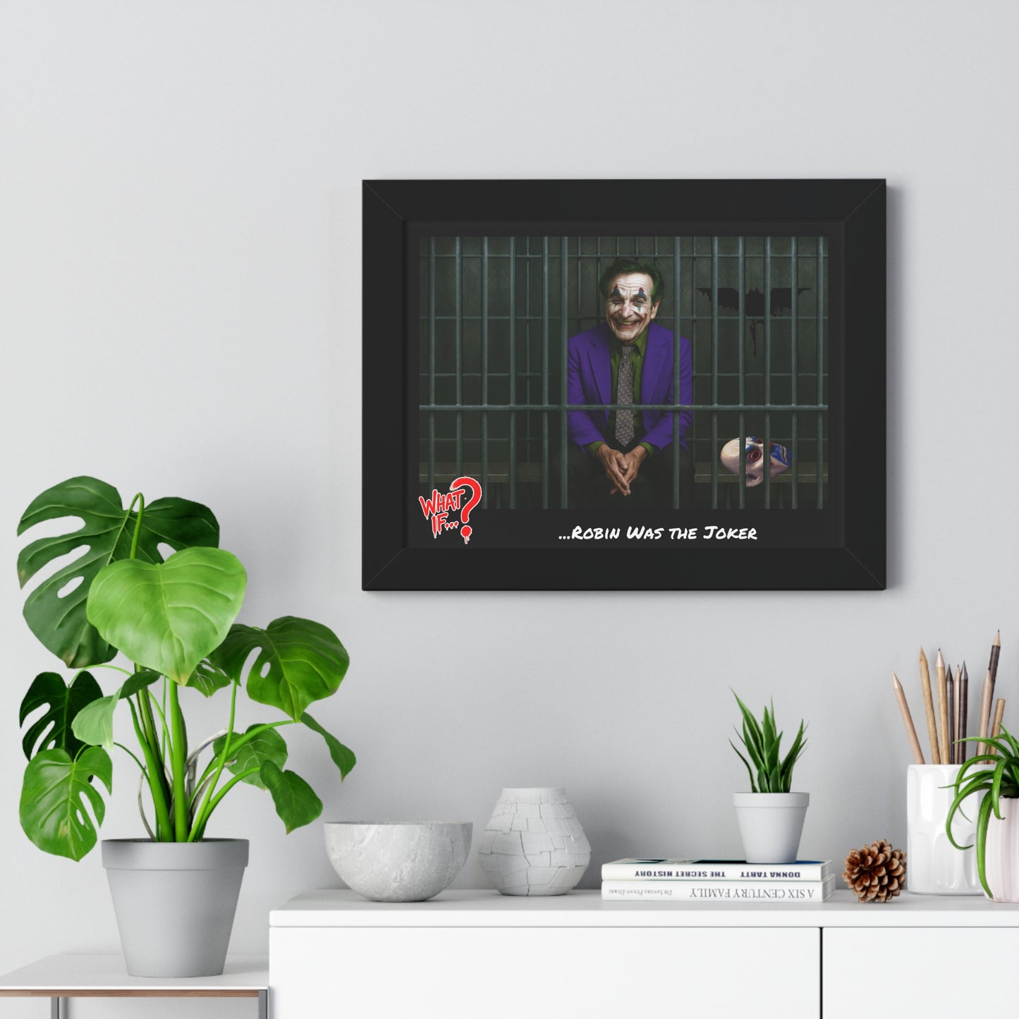 The Clown Alternate Ending Framed Poster (Black) | What If Drama | Wall Art