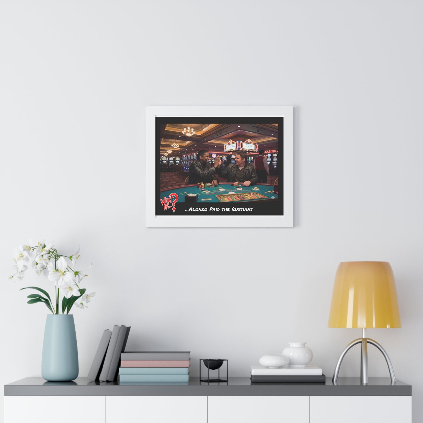 Alonzo Alternate Ending Framed Poster (White) | What If Drama | Wall Art