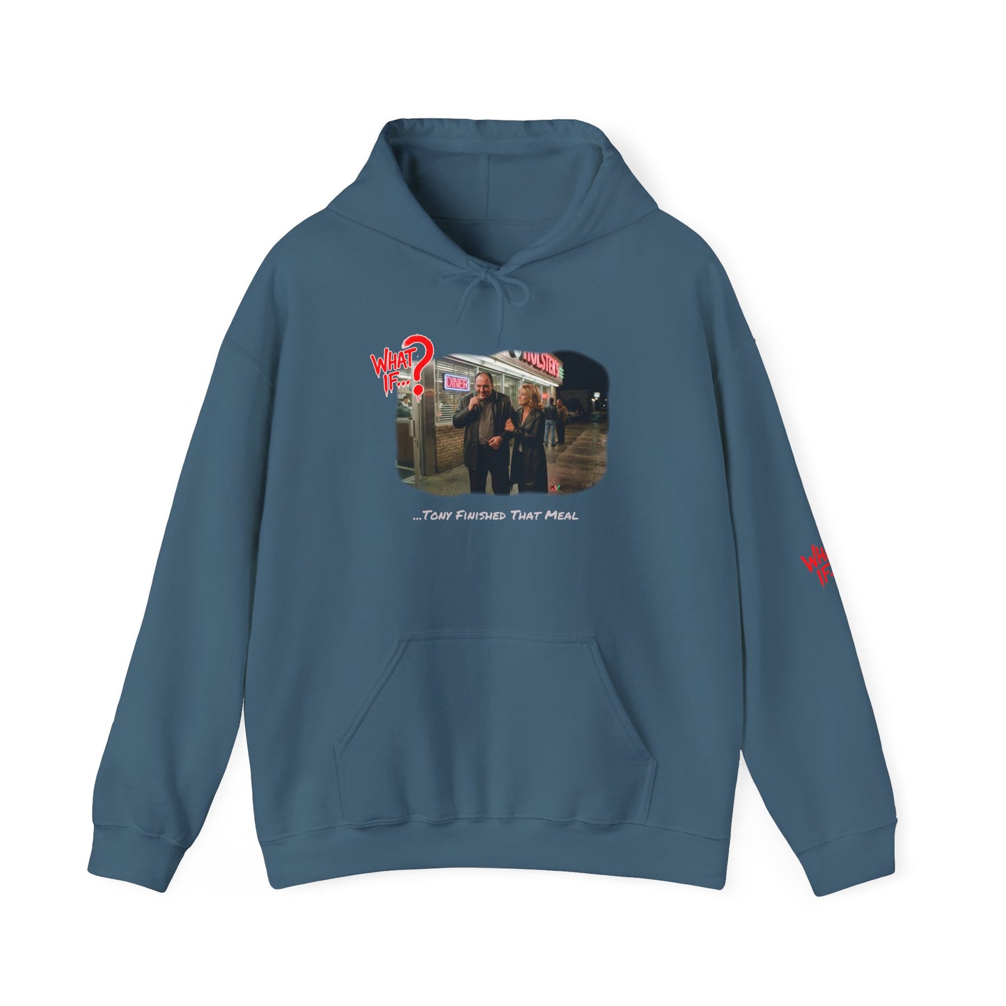 Tony Alternate Ending Hoodie | What If | Dark Tones