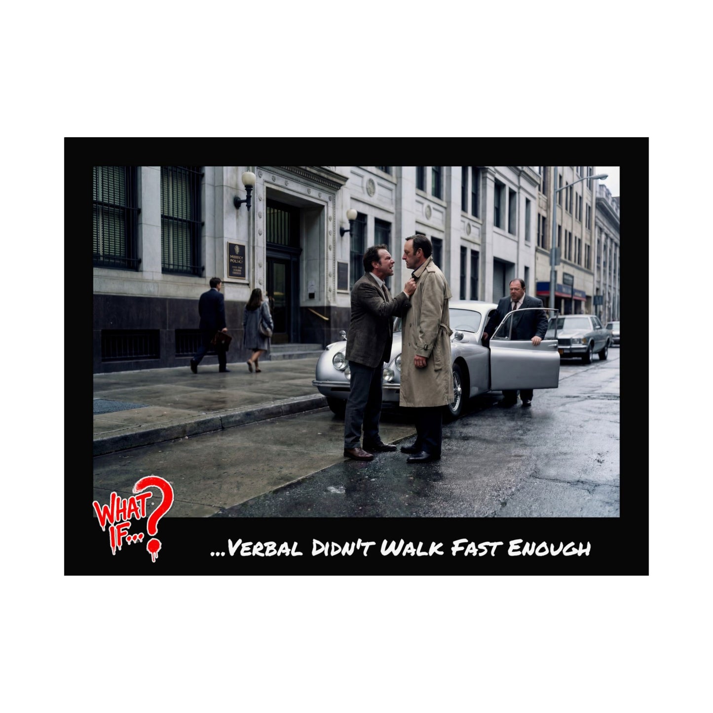 Verbal Alternate Ending Matte Poster | What If Crime Thriller | Wall Art