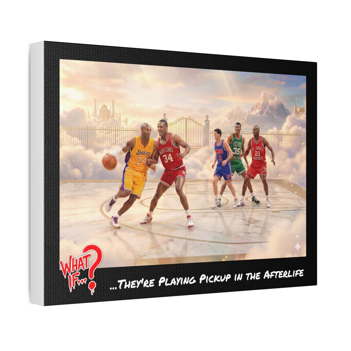 Legends Alternate Ending Stretched Canvas | What If Sports | Wall Art