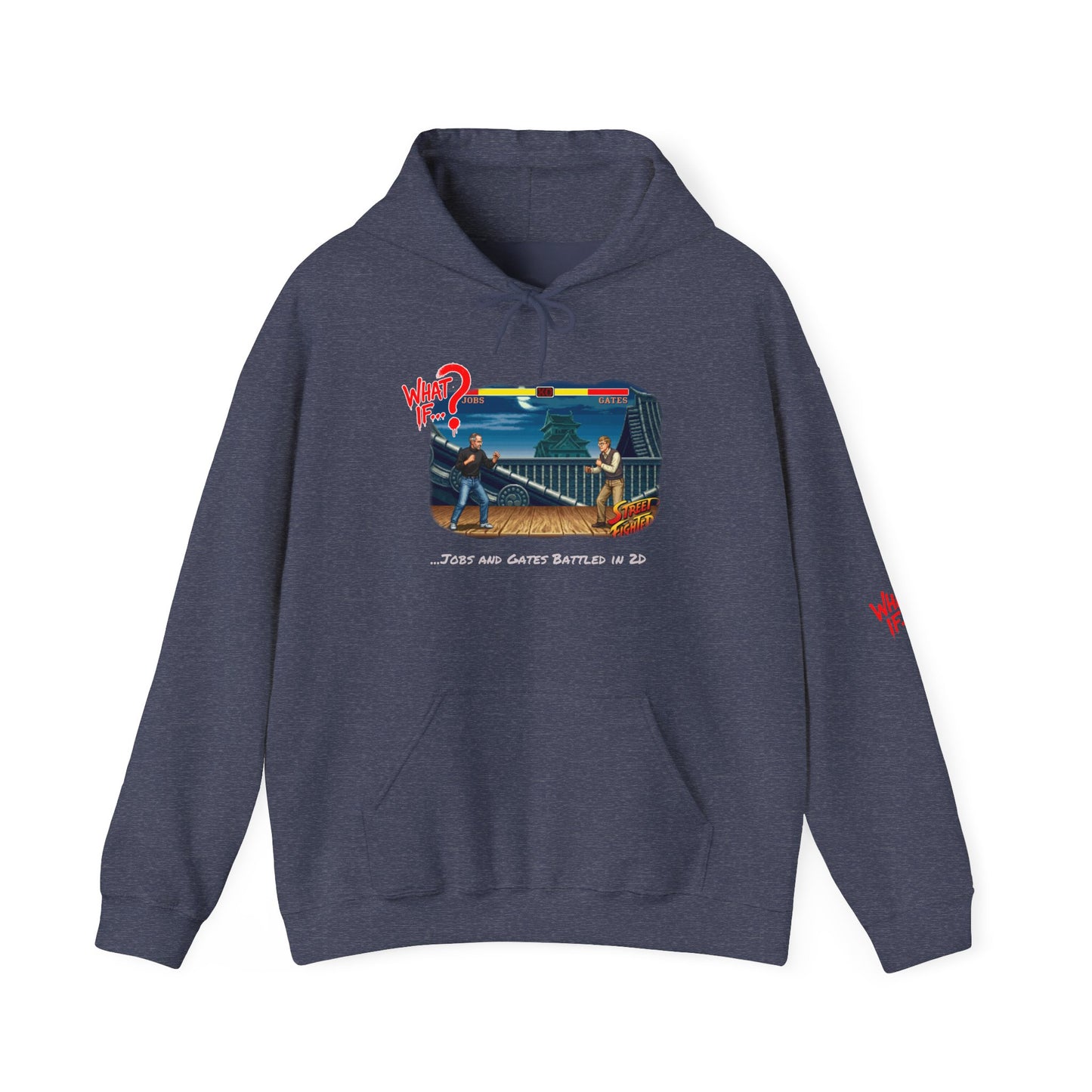 Steve vs Bill Alternate Ending Hoodie | What If | Dark Tones