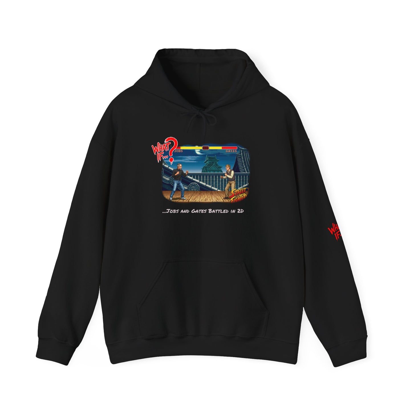 Steve vs Bill Alternate Ending Hoodie | What If | Dark Tones