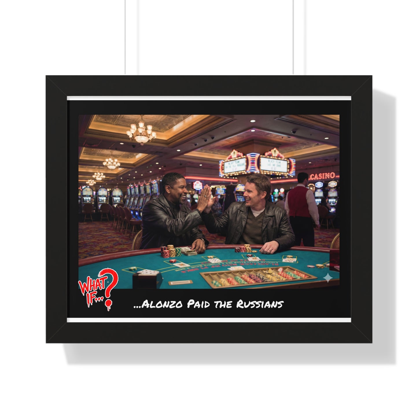 Alonzo Alternate Ending Framed Poster (Black) | What If Drama | Wall Art