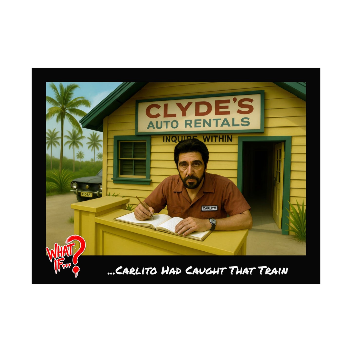 Carlito Alternate Ending Matte Poster | What If Crime Drama | Wall Art
