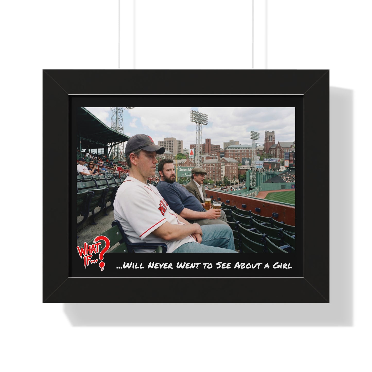 Will Alternate Ending Framed Poster (Black) | What If Drama | Wall Art