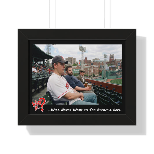 Will Alternate Ending Framed Poster (Black) | What If Drama | Wall Art
