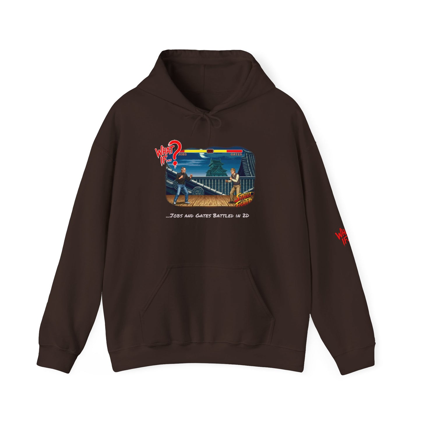 Steve vs Bill Alternate Ending Hoodie | What If | Dark Tones