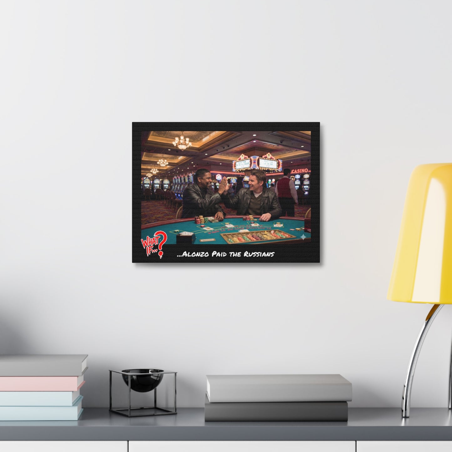 Alonzo Alternate Ending Stretched Canvas | What If Drama | Wall Art