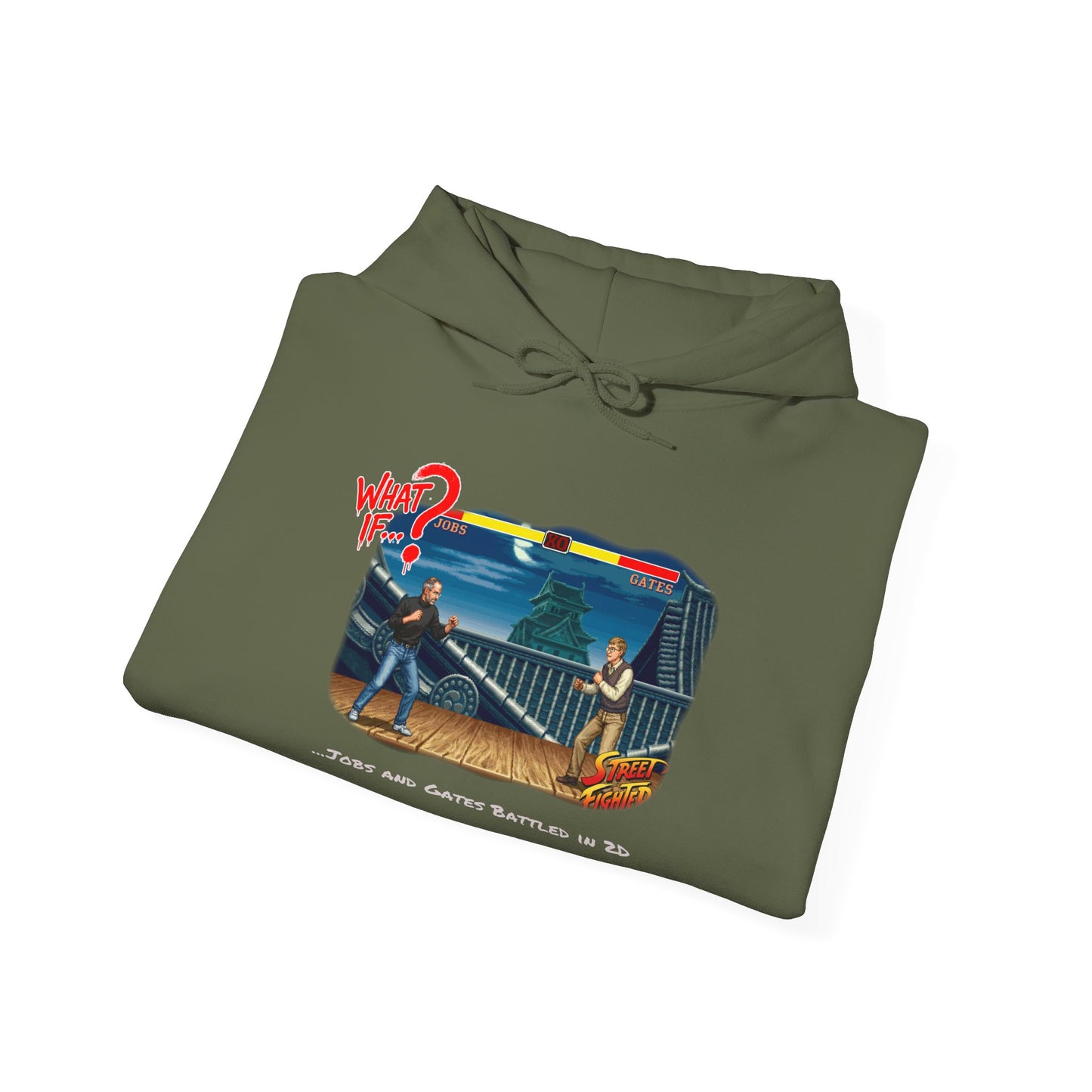 Steve vs Bill Alternate Ending Hoodie | What If | Dark Tones