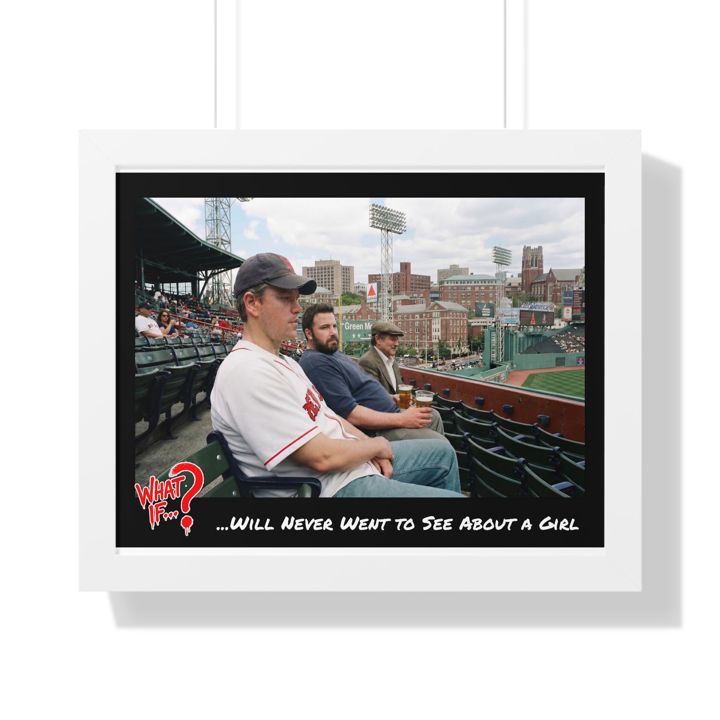 Will Alternate Ending Framed Poster (White) | What If Drama | Wall Art