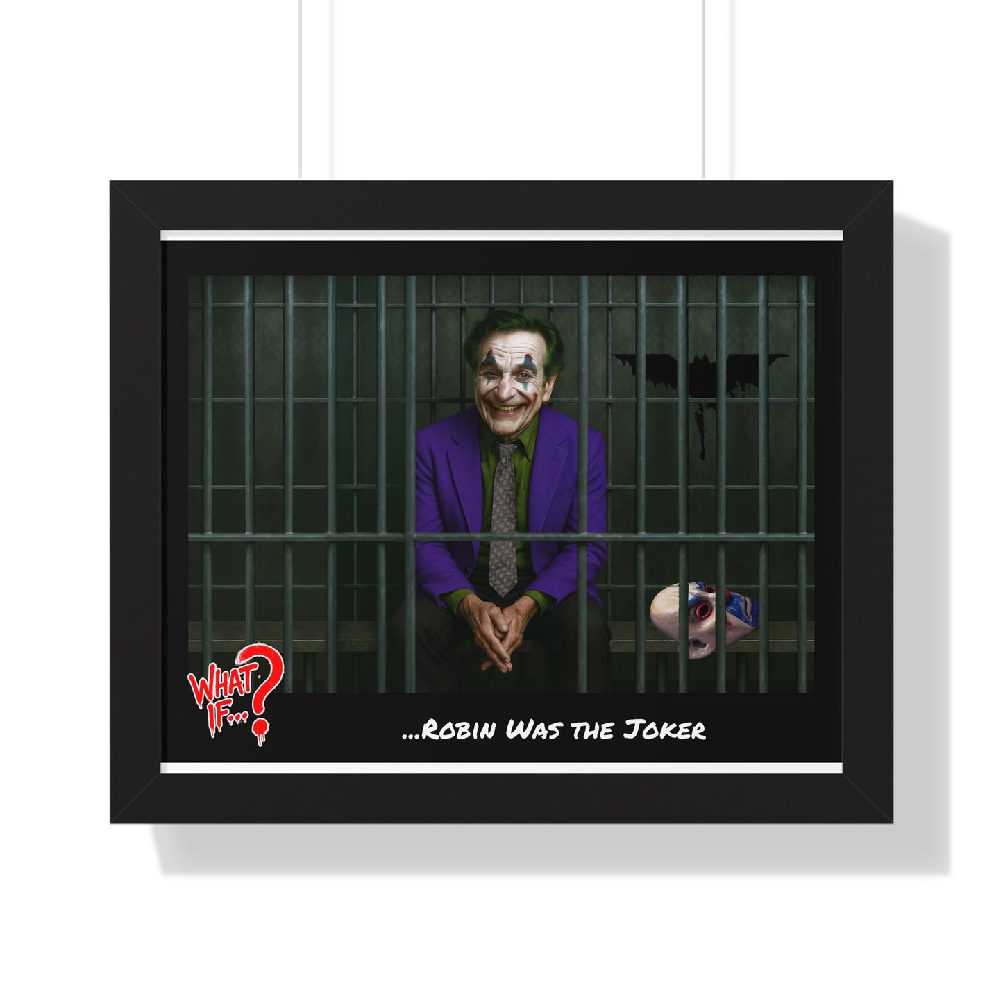 The Clown Alternate Ending Framed Poster (Black) | What If Drama | Wall Art