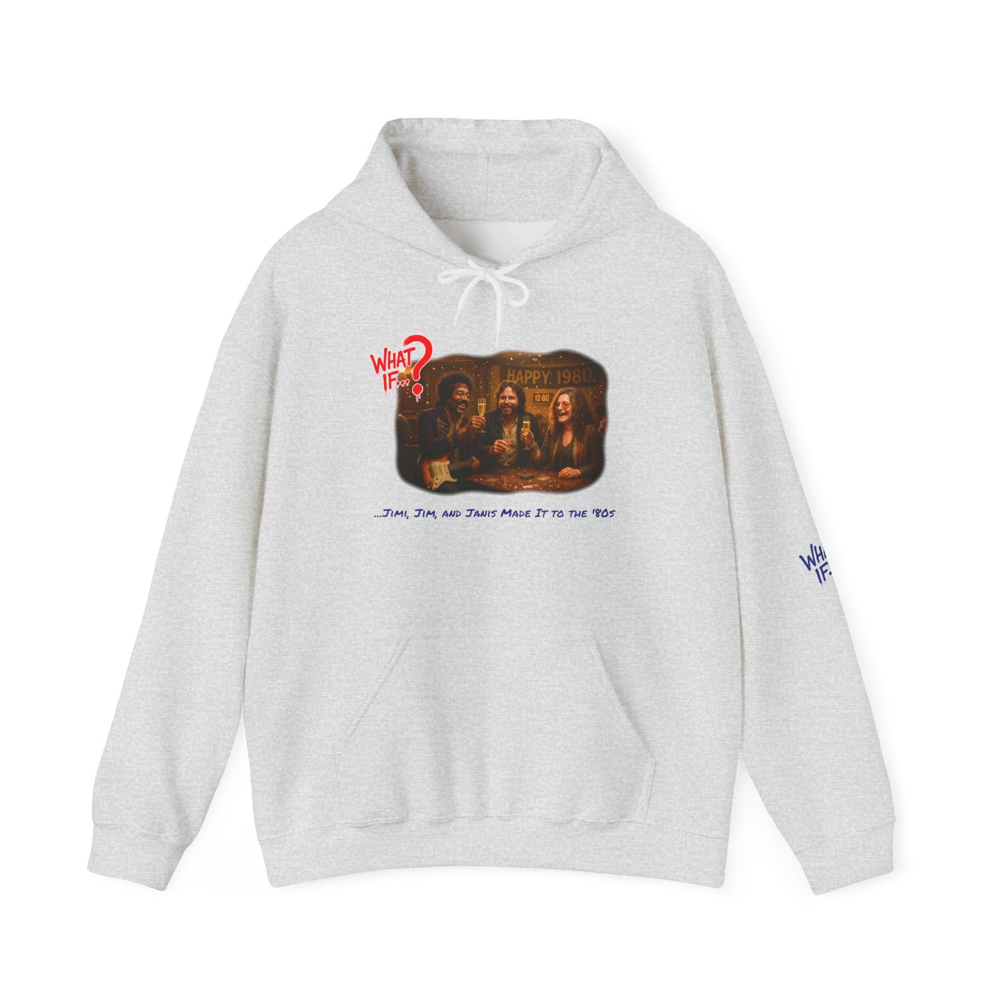 Jimi Jim Janis Alternate Ending Hoodie | What If | Classic & Bright