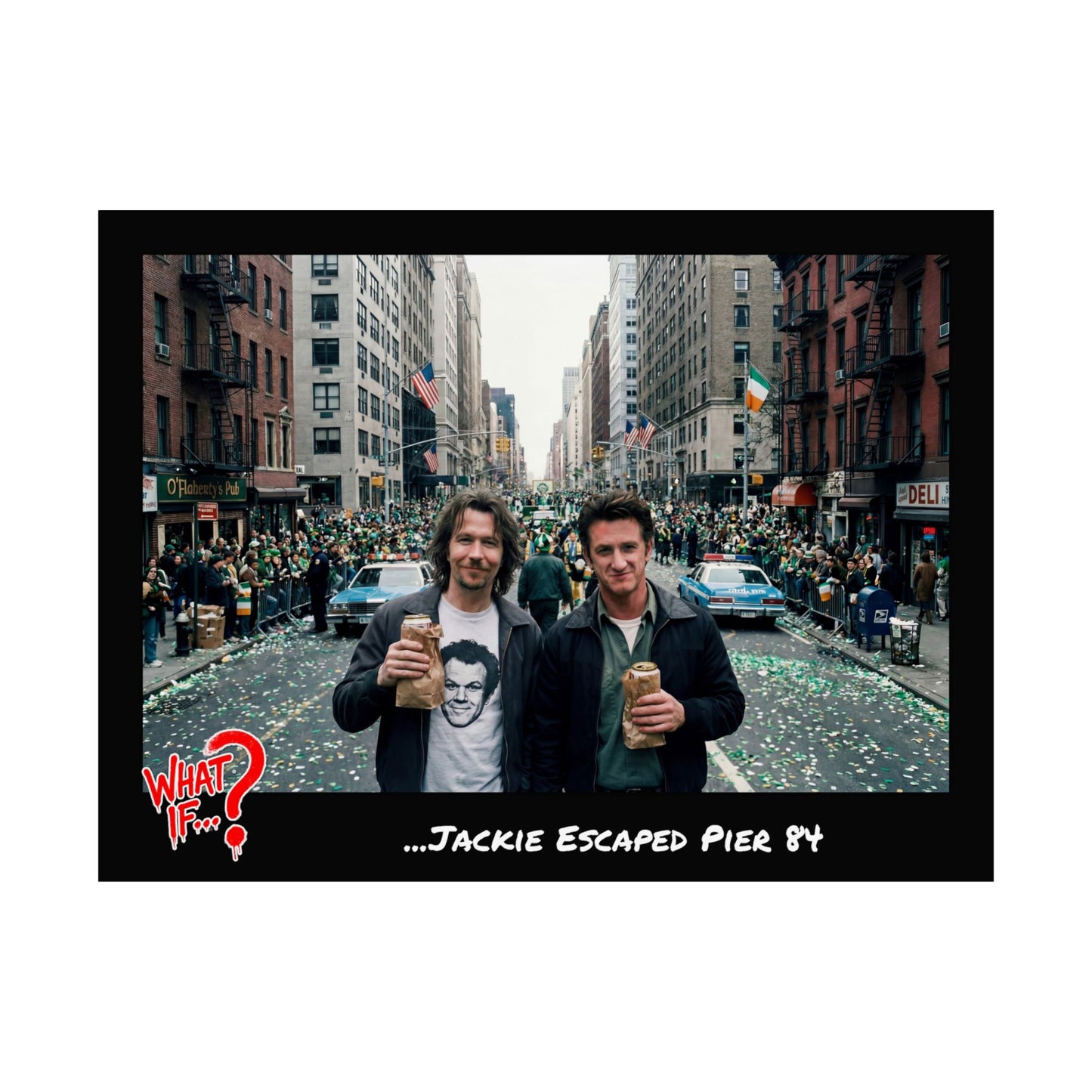 Jackie Alternate Ending Matte Poster | What If Crime Drama | Wall Art